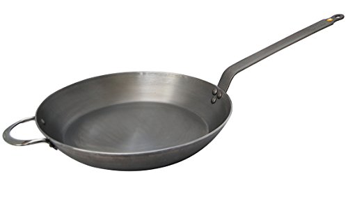 MINERAL B Round Carbon Steel Fry Pan 14-Inch - Frying Pans